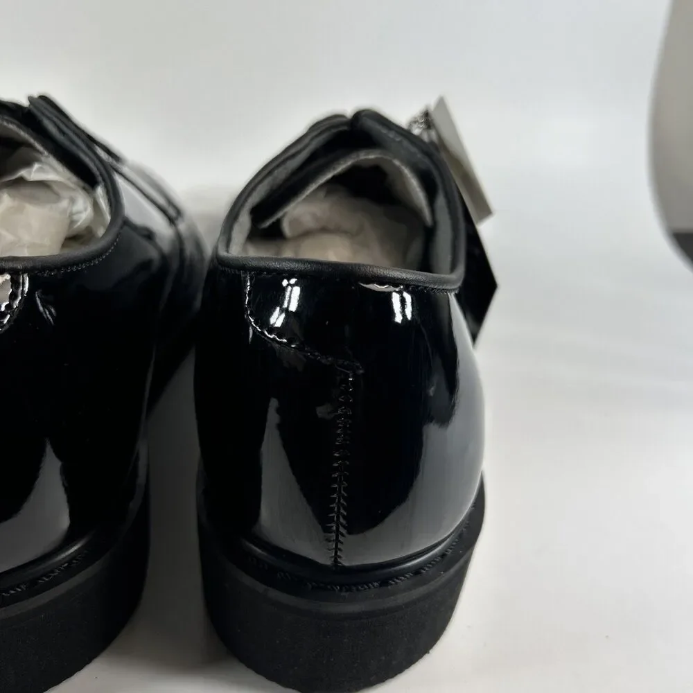Rothco High Gloss Oxford Shoes Mens 10R Black Military Uniform Dress Shiny